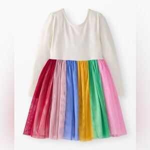NWOT Hanna Andersson Rainbow Tulle Dress 🌈